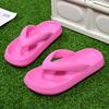 Sandálias de Verão de Solado Macio para Casal, para Banheiro e Exterior, Sandálias Casuais de Solado Grosso, Novas Chinelas de Tamanho Grande para Uso ao Ar Livre