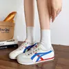 Populares Zapatos de Entrenamiento Alemanes Ligeros de Suela Blanda para Mujer 2025 Nuevos de Verano Versátiles Transpirables Deportivos Casuales Zapatos Blancos para Mujer