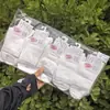 Meias Casuais Femininas Longyixiang de Cano Médio Brancas Fofas Versáteis de Algodão Branco Estilo College 26 Novo Modelo Outono/Inverno