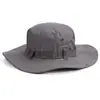 Sombrero de Pescador de Verano Tela de Doble Cara Almacenamiento Portátil Gorro de Invierno Sombrero de Sol de Ala Ancha para Viajes al Aire Libre de Verano Pesca