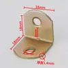 Poste de fábrica engrosado de 8 agujeros de color con esquina grande de ángulo recto conector de soporte de fijación para armario ropero accesorios