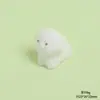 Flocagem de Resina Fofo Estéreo Cachorro Branco Bichon Frisé Pequeno Animal Acessórios de Joias DIY Micro Paisagem Pequenos Enfeites