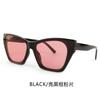 Óculos de sol estilo olho de gato com armação grande, óculos de sol femininos com proteção UV, óculos de sol masculinos, moda europeia e americana, atacado