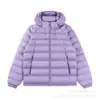 Invierno 2026 Nueva Chaqueta Acolchada Cálida de Color Sólido con Canalé para Hombre Moda Juvenil Casual Abrigo de Algodón con Capucha Ropa de Abrigo