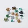 Gota de Agua Color Champaña Moissanita Venta al por Mayor Piedra Preciosa Forma de Pera Venta Directa de Fábrica Piedra Preciosa de Carburo de Silicio Sintético Piedra Suelta de Moissanita
