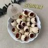 Cáscara de Fruta de Palo de Hierro Encaje de Huevo de Fénix Kit de Materiales Hechos a Mano DIY Colgante de Campana de Manivela Accesorios Autodiseñados