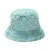 Sombrero de Mujer Otoño e Invierno Más Fácil de Combinar Engrosado Cálido Protección para los Oídos Sombrero Cubeta Moderno Relleno Viaje Exterior Color Sólido Sombrero de Pescador Mujer 2025