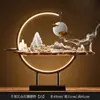 Quemador de incienso de reflujo para el hogar, interior, incienso creativo Zen, sándalo, agarwood, ceremonia del té, pasillo personalizado, sala de estar, adornos de cerámica