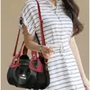 Bolsa Transversal Casual Feminina 2026 Versátil Fashionável Bolsa de Ombro Design de Nicho Bolsa para Mãe Grande Capacidade Bolsa de Mão