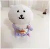 Apenas Vendendo Roupas de Boneca: Conjunto de Roupas com Pingente de Urso Autodepreciativo para Bonecas de 10cm, Incluindo Roupas Trocáveis, Babador e Macacão