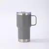 Comércio Exterior Aço Inoxidável 304 Caneca com Alça 20oz Caneca Térmica Transfronteiriça Portátil de Grande Capacidade para Exterior Porta-Copos de Carro