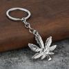 Temu Xiyin AliExpress Amazon Explosões Jóias Simples Maple Leaf Keychain Pingente