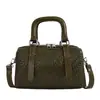 Bolso de bolos vintage con patrón tejido para mujer, bolso de mano y bolso cruzado versátil, bolso tipo almohada de nicho de alta gama, bolso de hombro