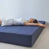 Lençol de Cama Impermeável Peça Única à Prova de Urina à Prova de Pelo de Gato Artefato Protetor de Colchão Lençol com Elástico de Cobertura Total Cobertura de Cama