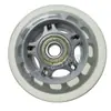¡Gran Venta! Rueda Transparente Recta de 76 mm Patines en Línea Rueda de PU Rueda de Goma Rueda de Monopatín Eléctrico Rueda de Patinaje