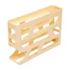 Nueva Caja de Almacenamiento de Huevos Deslizante Caja de Almacenamiento de Huevos para Puerta Lateral de Refrigerador Estante de Almacenamiento Bandeja Huevos que Rodan Automáticamente Caja de Huevos