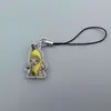 Comida Gato Cabeza Plátano Gato Expresión Llavero Rojo de Internet Escultura de Arena Gato Kuso Pequeño Libro Rojo Explosiones Colgante Mochila