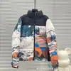 Versión Alta Transfronteriza de la Versión Norteamericana 1996 Chaqueta de Algodón Bordada Estilo Pareja Engrosada Cálida Casual Moda Chaqueta Clásica