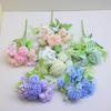 Venta al por Mayor del Fabricante Peonía Hortensia Rosa Flor Artificial Boda Muebles para el Hogar Decoración de Mesa Fotografía Fotografía Flor Artificial