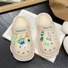 Zapatos con Agujeros Ropa de Abrigo para Mujer Estilo Coreano Dibujos Animados Verano Doble Uso Playa Dedos Gruesos Chanclas Sandalias y Chanclas de Pareja para Hombres