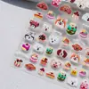 Pegatinas para Uñas de Fiesta de Perros con Relieve Estilo Ins, Pegatinas para Uñas Populares Estilo Japonés, Decoraciones para Uñas Serie Animal