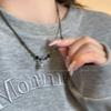 Nuevo collar de cuentas Xingshi de moda nacional de estilo chino, cadena de clavícula combinable con todo, diseño con sentido de nicho, cadena de suéter de estilo étnico