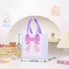 Bolsa Tote de Tecido Não Tecido em Estoque Desenho Animado Infantil Original Dopamina Estilo High-End Bolsa de Doces para Jardim de Infância Halloween
