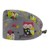 Gorra de Trabajo Transpirable de Algodón Puro, Gorro Médico tipo Cúpula, Gorro Quirúrgico, Gorra sin Visera, Turbante