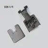 Bisagra de Cuarta Generación, Bisagra con Amortiguador de Ángulo Pequeño, Marco de Aluminio Minimalista, Bisagra Silenciosa Totalmente Amortiguada, Bisagra Plana para Puerta de Madera de Mueble