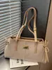 Yuezhi 2026 bolso tote versátil de estilo vintage para el trabajo, bolso casual de alta calidad para el hombro y debajo del brazo
