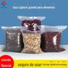 Saco selado transparente por atacado grau alimentício fresco saco selado grande saco de embalagem de alimentos plástico de alimentos Saco auto-selante