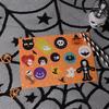 Etiqueta Colgante Decorativa Irregular Linda de Halloween Tarjeta de Etiqueta Colgante Calabaza en stock Festival de Fantasmas Caja de Dulces de Fantasma Tarjeta Decorativa