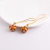 Colgante de cadena para teléfono móvil con forma de oso, hecho a mano, para bolso o muñeca, accesorios de joyería