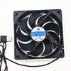 Ventoinha de Resfriamento DC12025 5V Imersa em Óleo USB Dupla Cabeça Transmissor Ao Vivo Dissipação de Calor