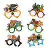 Óculos e máscaras da Patrulha Canina e Homem-Aranha em estoque transfronteiriços, máscaras de festa de desenhos animados, itens decorativos de papel para festa à fantasia