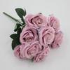 Ramo de rosas de simulación de comercio exterior, flores falsas, decoración del hogar, accesorios de fotografía, rosas, 10 rosas rojas