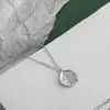 ColarDZ com disco texturizado irregular, best-seller transfronteiriço para mulheres, corrente versátil para clavícula, acessório da moda para casais