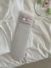 Meias Brancas de Renda com Laço para Mulheres, Meias de Cano Médio, Estilo Ballet, Meias de Algodão para Primavera e Verão, Meias de Verão Respiráveis Soltinhas, Algodão Puro
