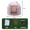 Tienda Inflable Nueva Mejorada para Camping al Aire Libre Portátil con Protección Solar Impermeable Tienda de Picnic Equipo de Camping al Aire Libre