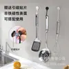 Cordón de unión de silicona con succión magnética, colgante para refrigerador, suministros de cocina, almacenamiento de cables de datos, adsorción magnética, sin marcas, sin perforación