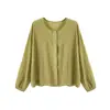 Chaqueta tipo camisa para mujer estilo francés 2026 verano nueva capa exterior delgada transparente para cubrirse protección solar cárdigan camisa para aire acondicionado top