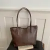 Bolsa Tote Retro de Hombro y de Mano de Gran Capacidad, Moda Tendencia, Diseño de Nicho de Alta Calidad, Novedad Otoño/Invierno 2026