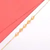 Pulsera redonda de acero inoxidable geométrica de imitación oro Xuping, moda transfronteriza europea y americana, lujo ligero, joyería de nicho al por mayor