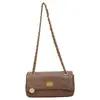 Nueva colección otoño/invierno: bolso pequeño de cadena con bordado de patrón de diamante, un bolso de hombro elegante para mujer, con gran capacidad y un diseño chic y texturizado