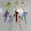 Decoración de Flores Artificiales de 3 Ramas para Hogar Sala de Estar Mesa de Comedor Montaje Escena de Boda Accesorios para Fotografía