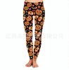 Leggings de primavera y otoño 2022 para mujer, pantalones de yoga con estampado digital 3D creativos de Halloween, leggings de una pieza