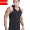 Fábrica Taobao Colete Masculino para Meia-Idade e Idosos Algodão Puro Gola Redonda Colete de Suor Externo Camiseta de Manga Longa para o Verão Masculina Solto