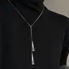 Collar Bohemio Estilo Retro para Niñas, Lujo Accesible Diseño de Nicho, Versátil y Único Elegante, Cadena Larga Accesorios de Cadena para Suéter