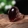 Anel Antigo de Cera de Abelha para Homens e Mulheres Anel Ajustável de Âmbar Amarelo Frango Pulseira de Sangue Púrpura de Segunda Geração Anel de Cera de Abelha