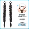 Trenzas de Peluca para Mujeres, Trenzas de Bolas de Boxeo Coloridas Estilo Xizang, Trenzas Retorcidas con Cinta, Pelucas de Estilo Étnico [Procesamiento Personalizado]